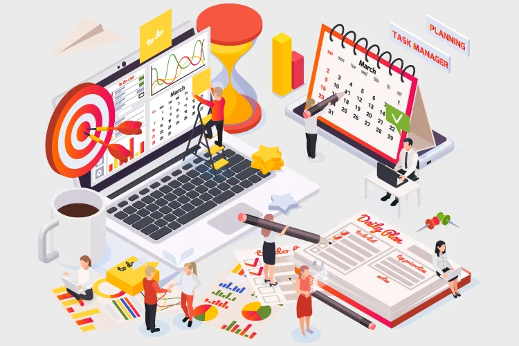 Planning and control activities in operations management
